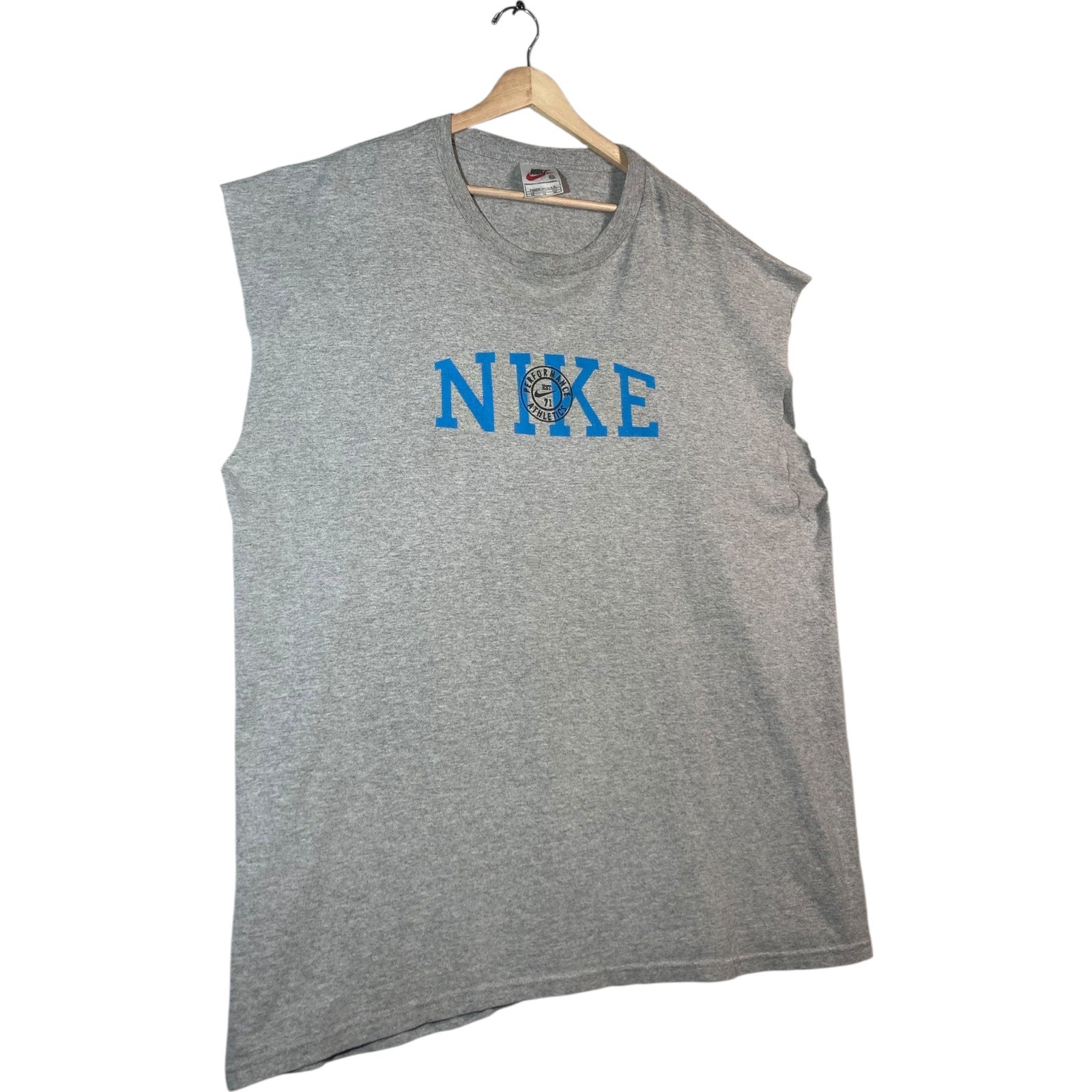 Vintage Nike Logo Print Tank Top