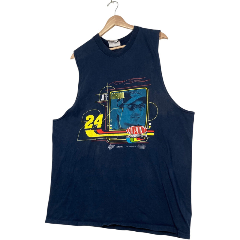 Vintage Jeff Gourdon Racer Tank Top
