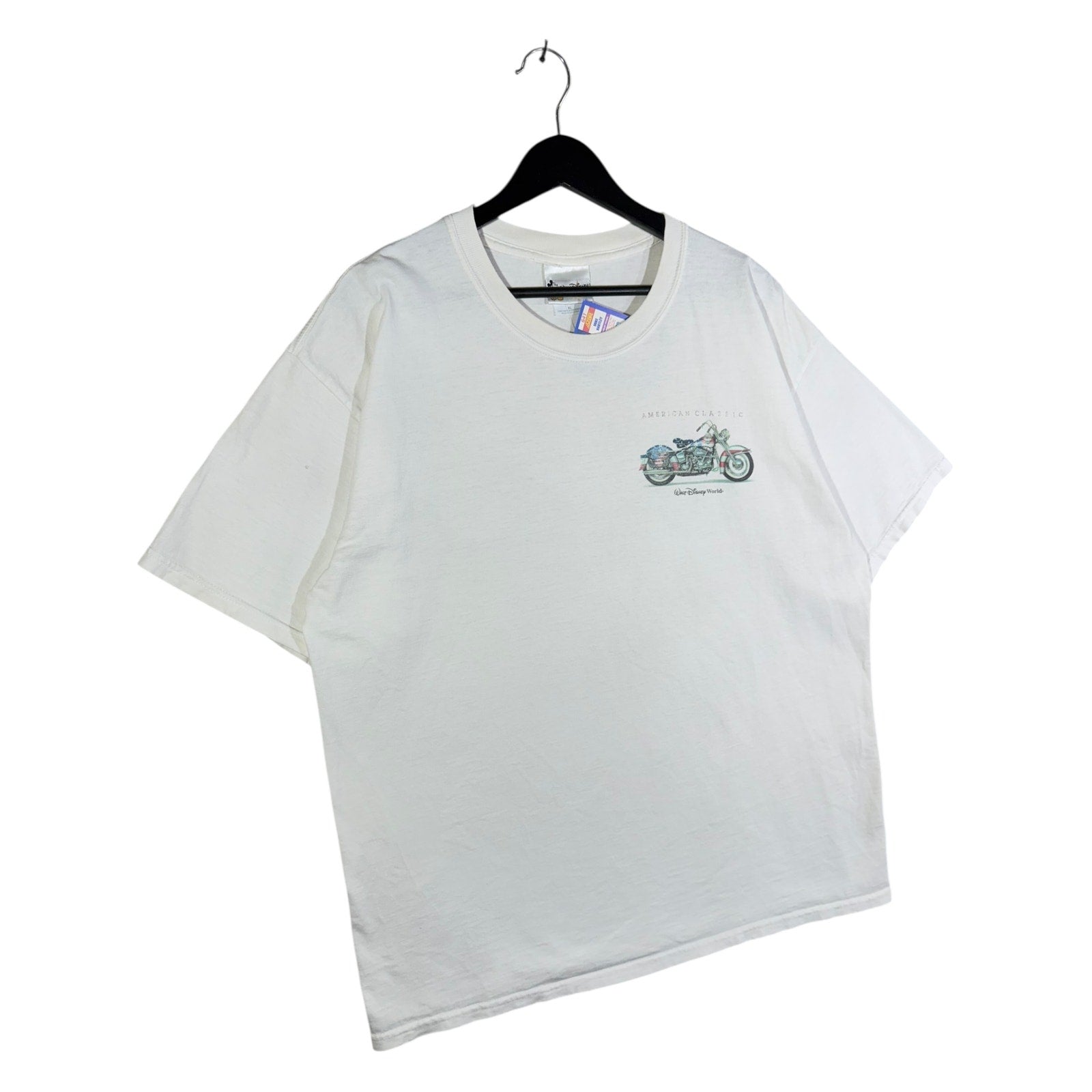 Vintage Walt Disney World American Classic Motorcycle T-Shirt