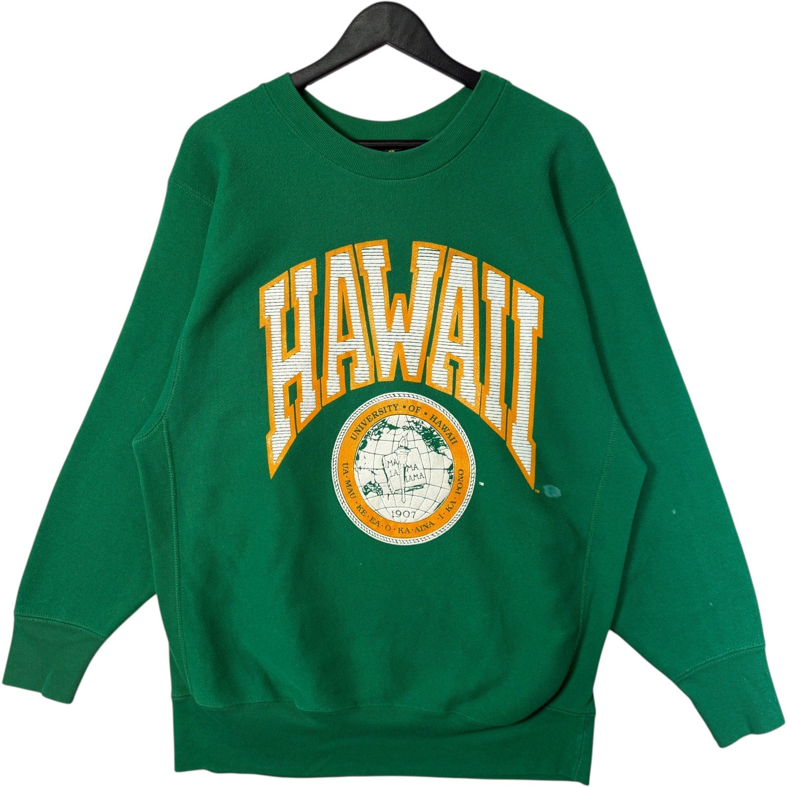 Vintage University Of Hawaii Spellout Crewneck