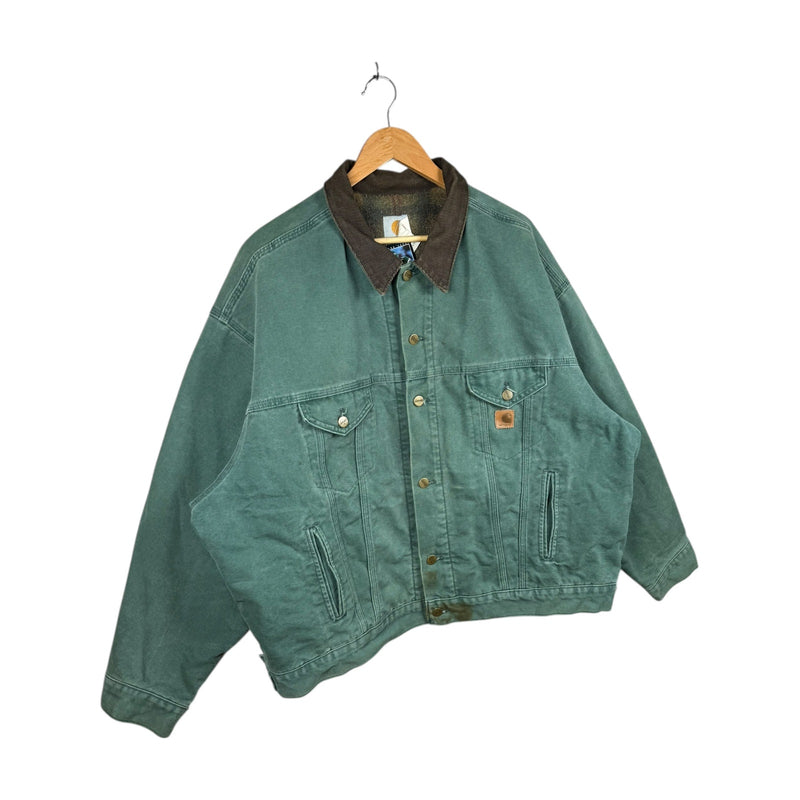 Vintage Carhartt Button Up Workwear Jacket
