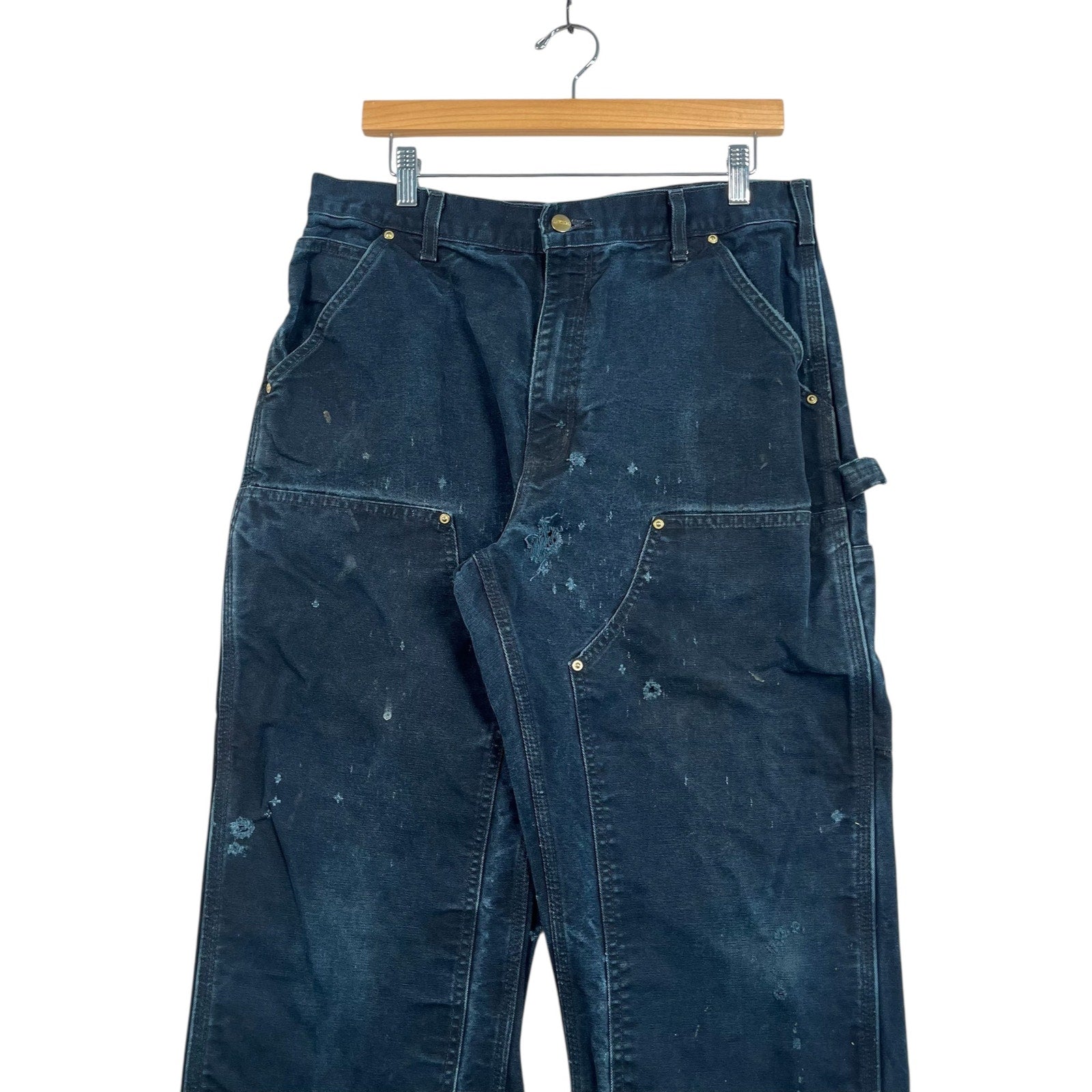 Vintage Carhartt Carpenter Double Knee Pants 34 x 32