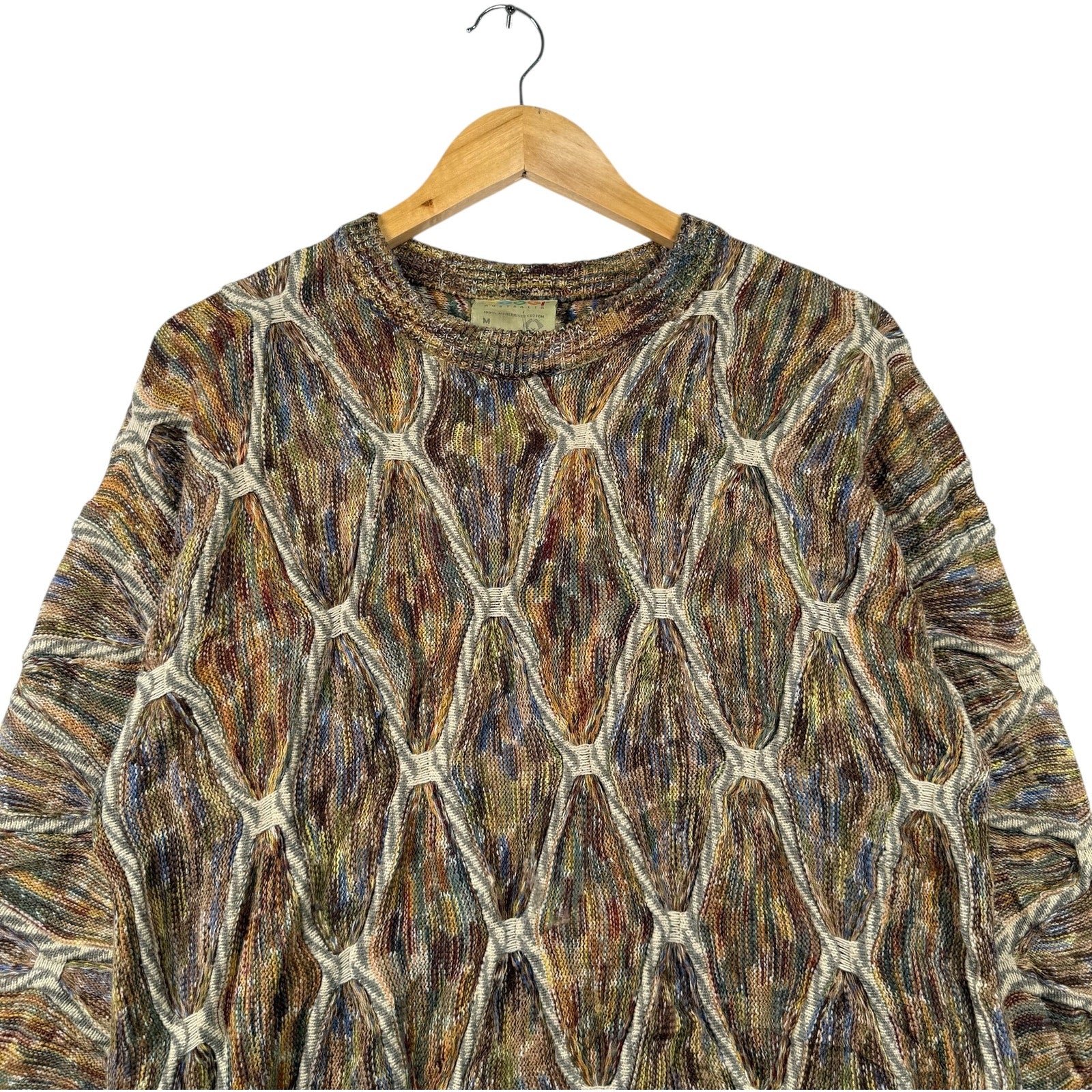 Vintage Coogi 3D Knit Textured Sweater