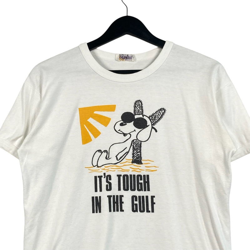 Vintage Snoopy "It's Tough in the Gulf" Tee