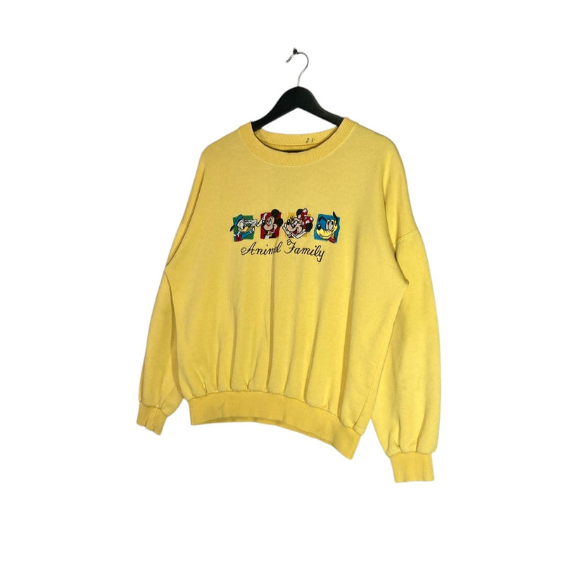 Vintage Disney Characters "Animal Family" Crewneck