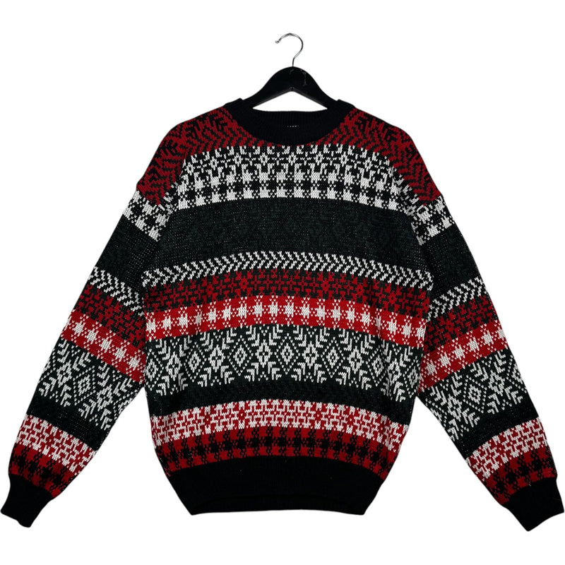 Vintage Geometric GFC Trading Company Sweater
