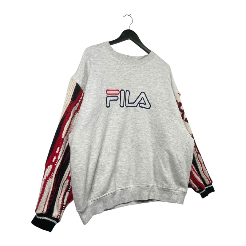 Vintage Fila Cut & Sew Coogi Style Chicago Crewneck