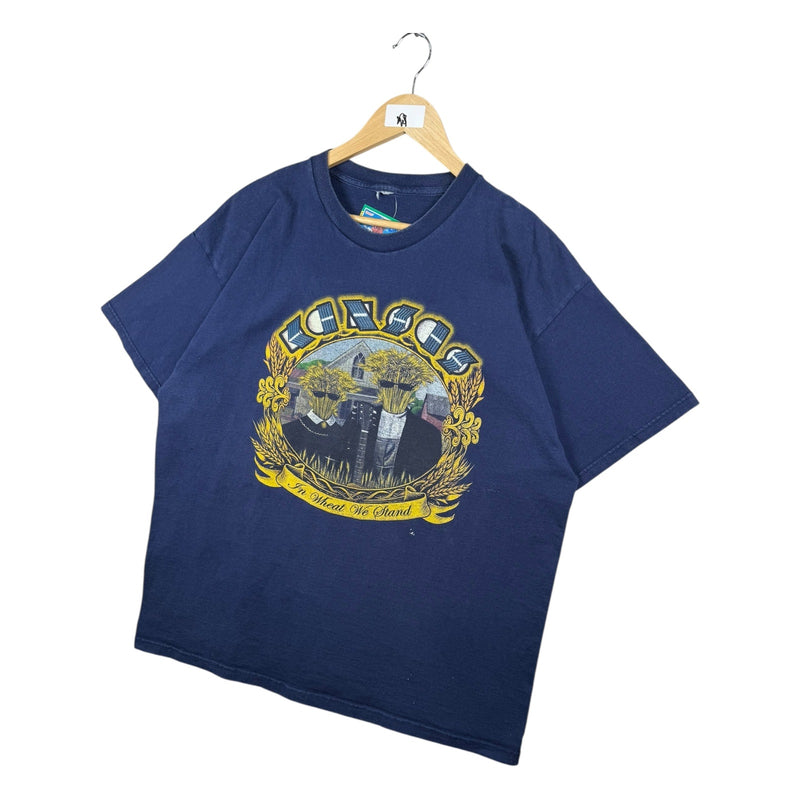 Vintage Kansas Band The Wheat We Stand T-Shirt