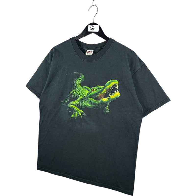 Vintage Alligator Print T-Shirt