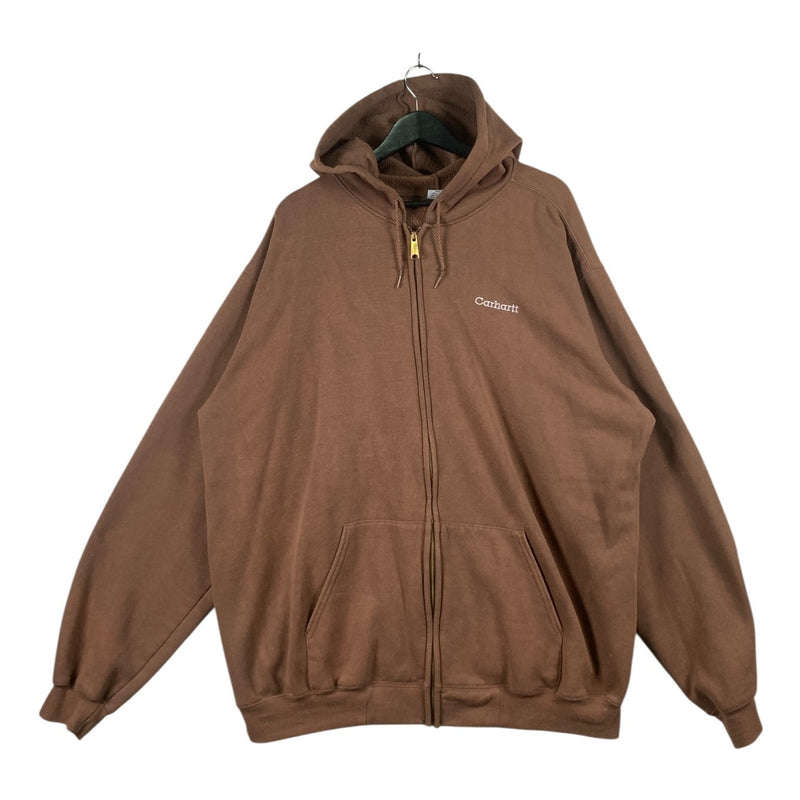 Vintage Carhartt Fleece Lined Full Zip Hoodie