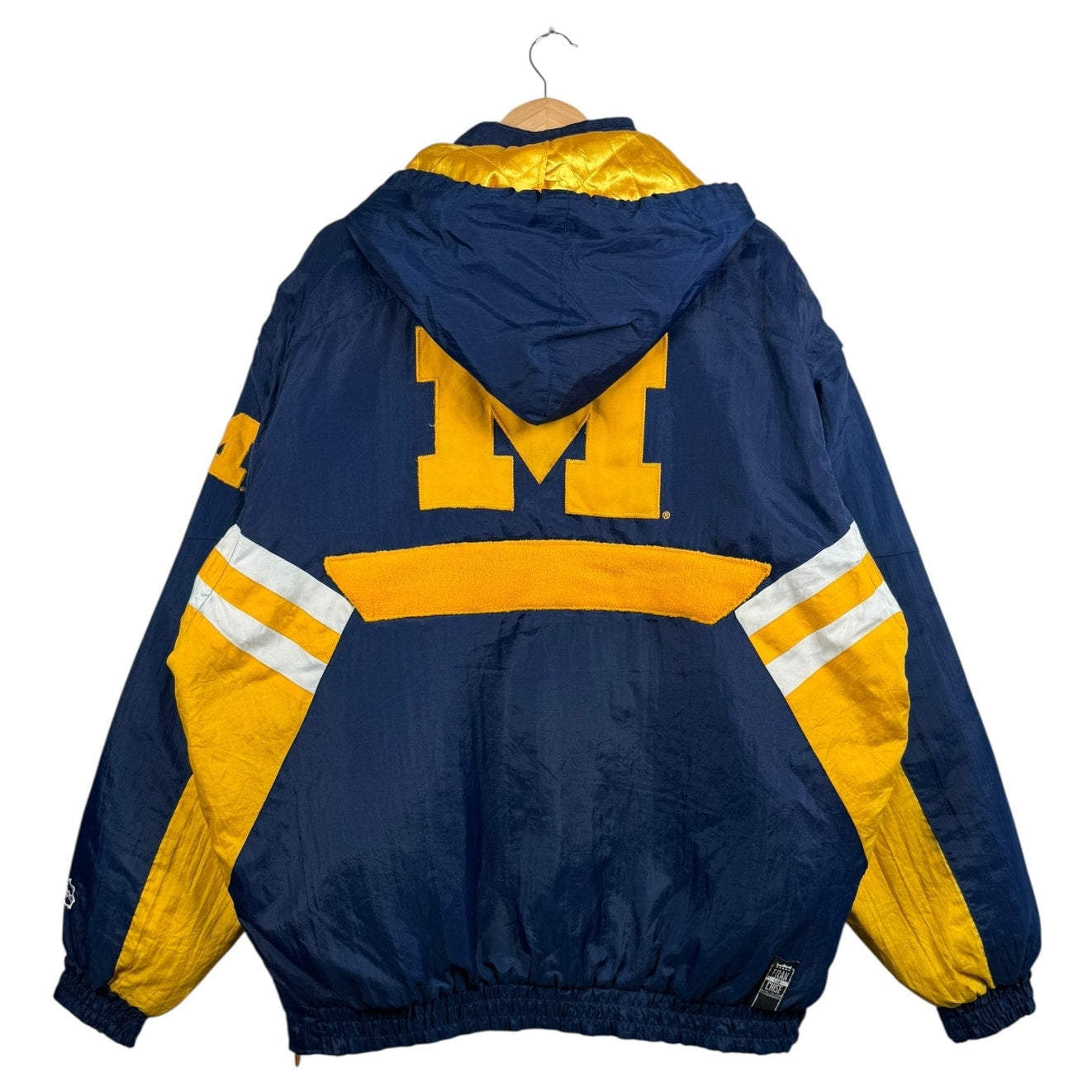 Vintage Michigan Wolverines 1/2 Zip Jacket