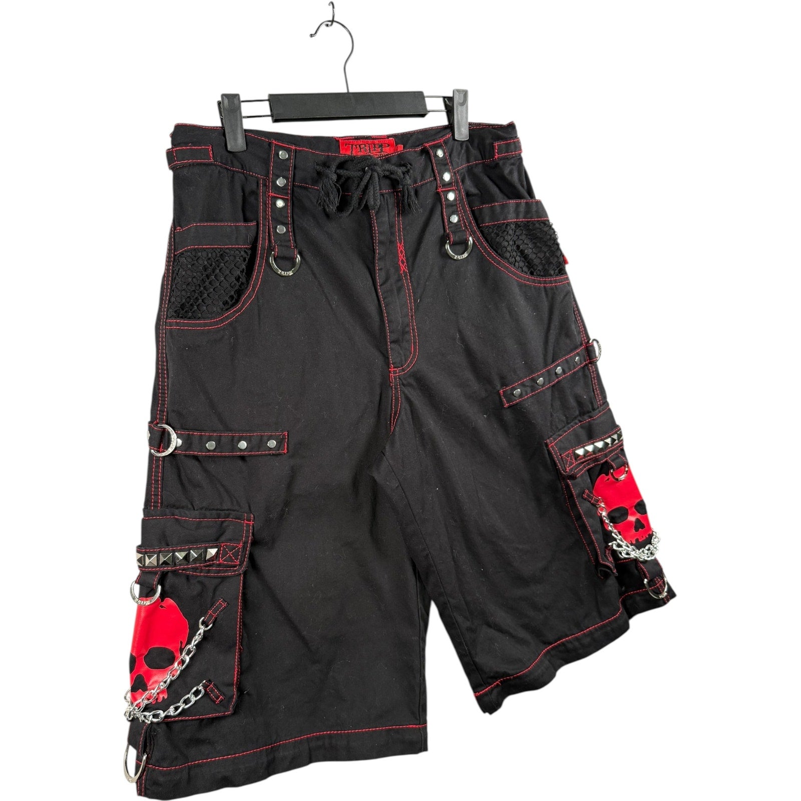 Vintage Tripp NYC Goth Cargo Shorts 35