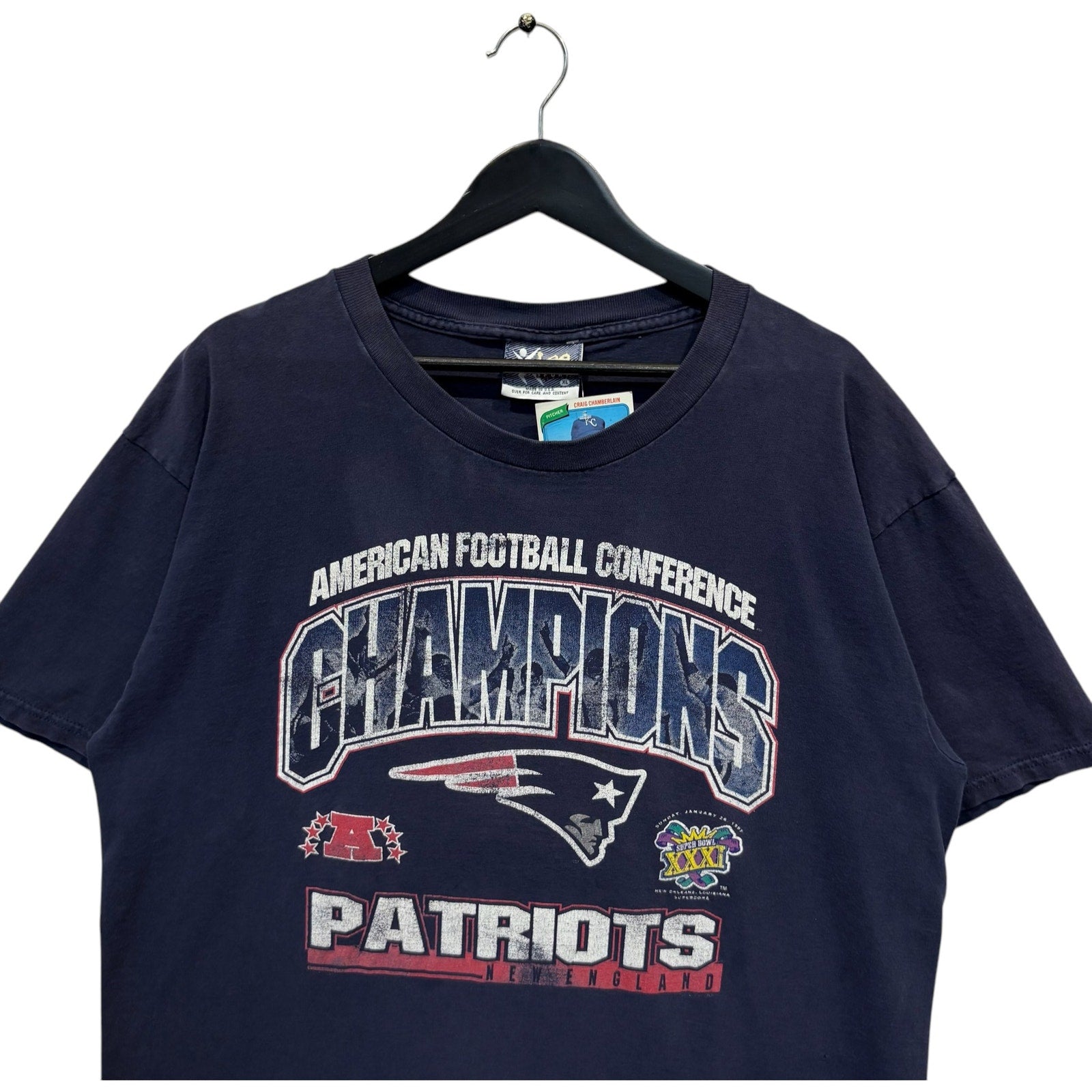 Vintage New England Patriots AFC Champs NFL Tee
