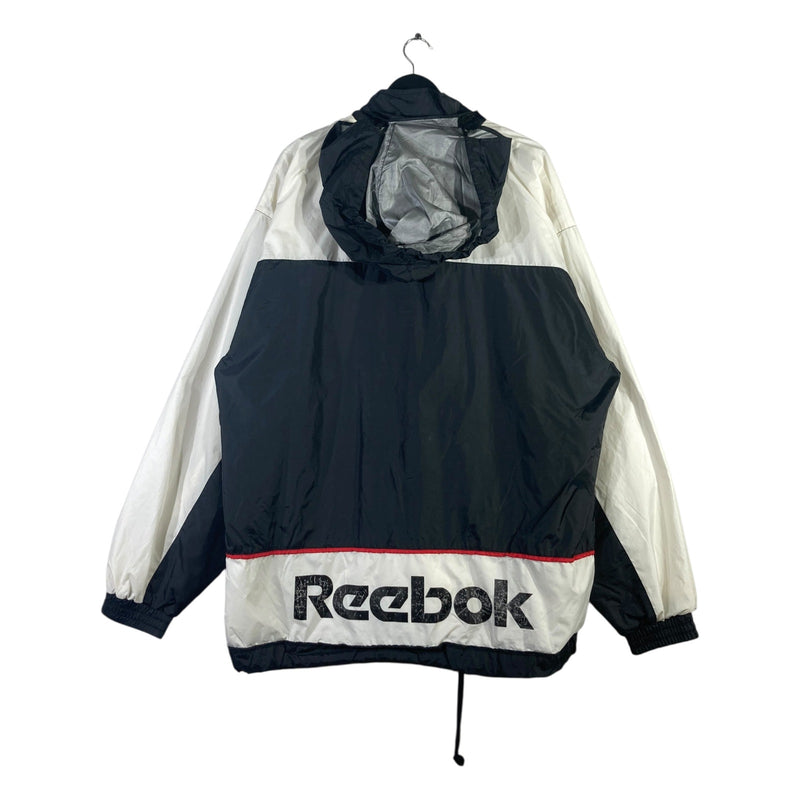 Vintage Reebok Colorblock Hooded Windbreaker