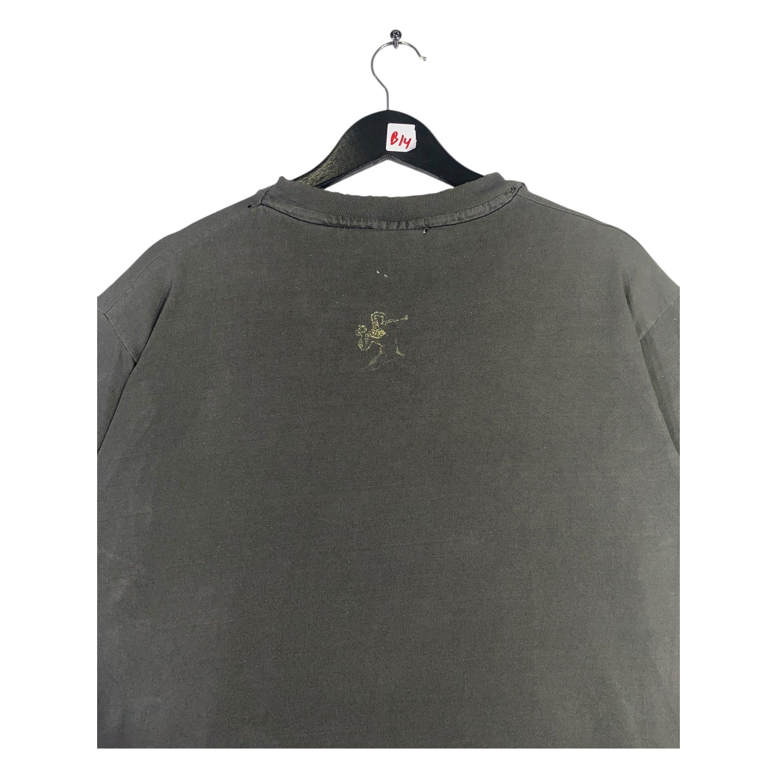 Vintage Graphic Print Cotton T-Shirt