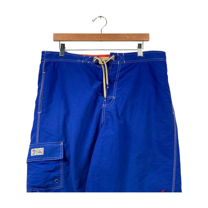 Vintage Polo by Ralph Lauren Cargo Swim Shorts Large