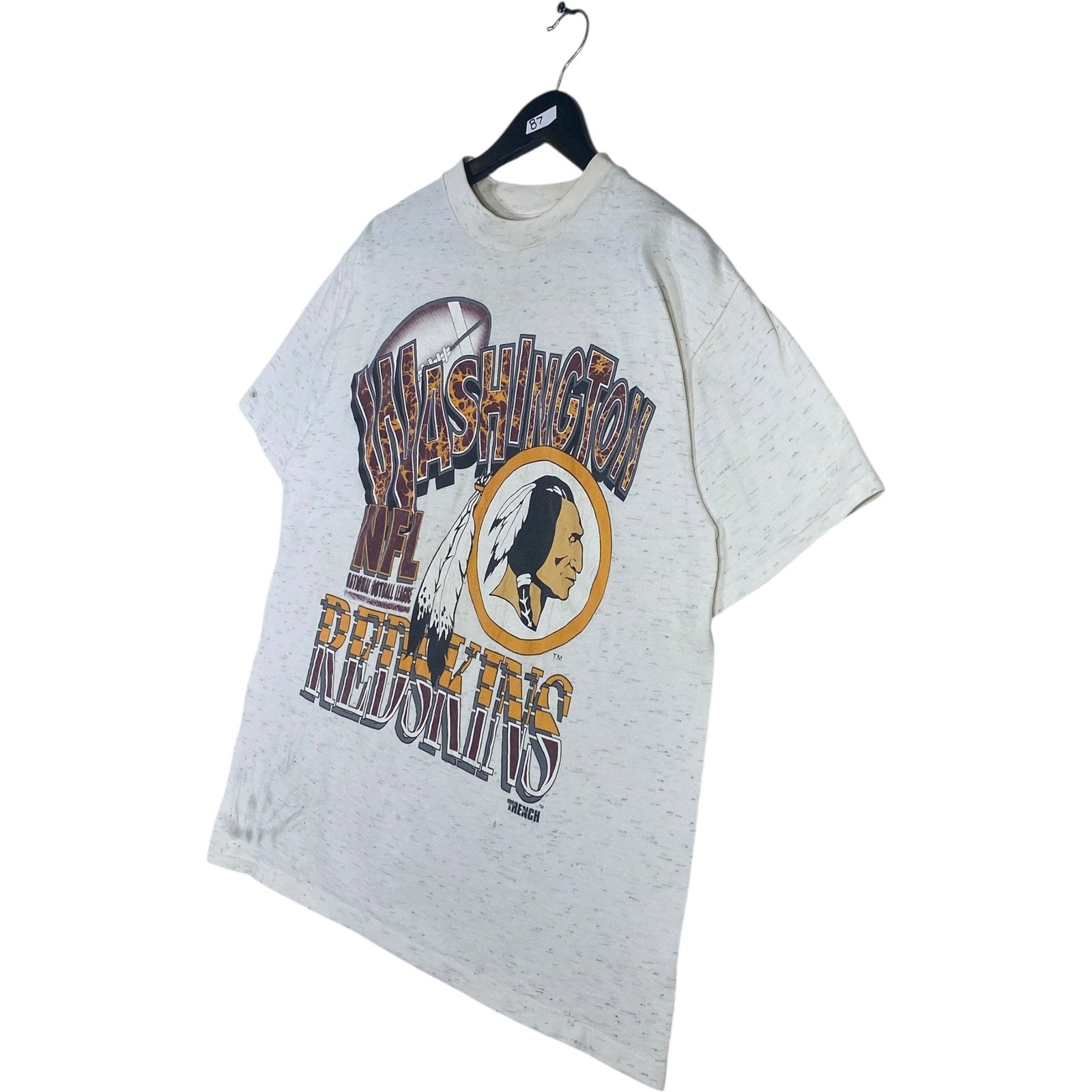 Vintage Trench Washington Redskins NFL T-Shirt