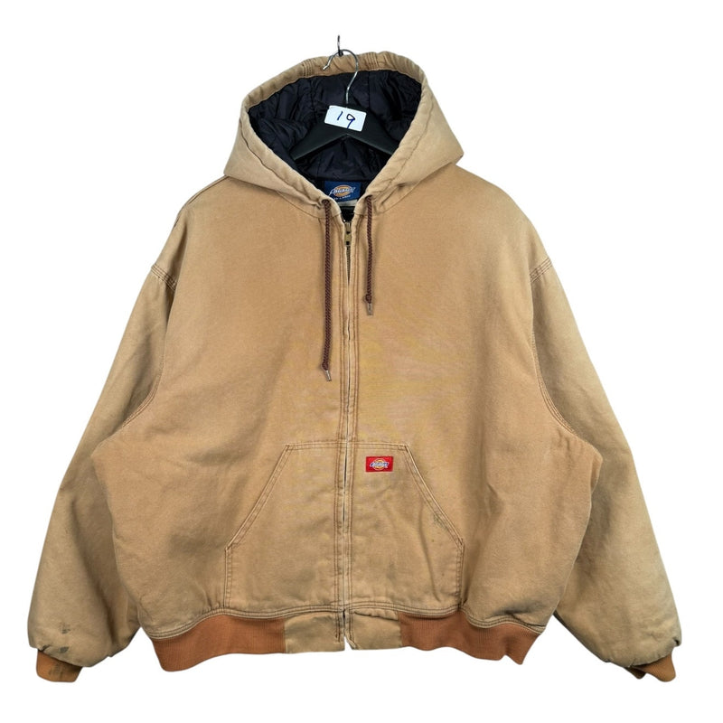Vintage Dickies Full Zip Utility Workwear Hoodie Jacket