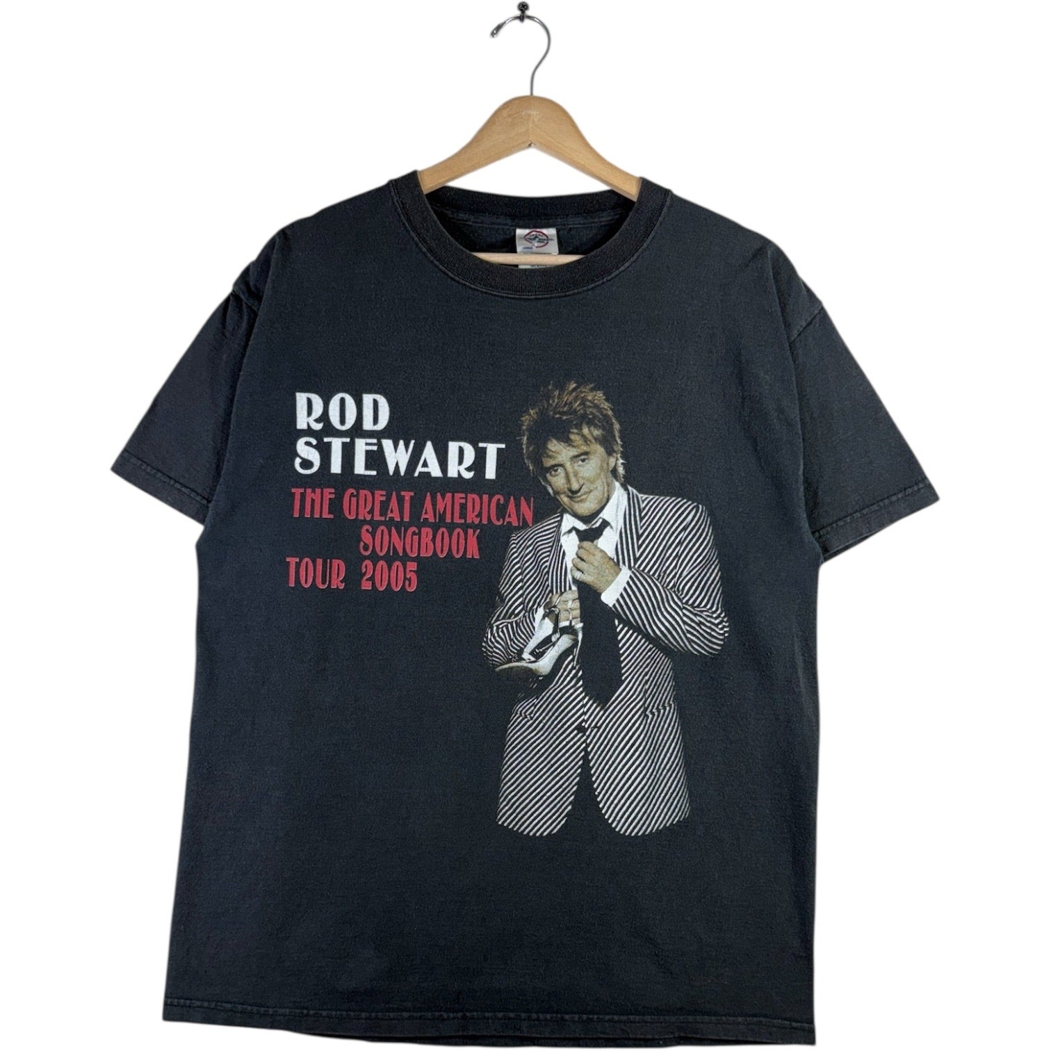 Vintage Rod Stewart 2005 Concert T-Shirt