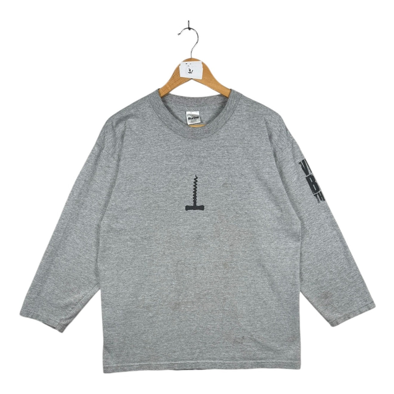 Vintage Vibe Tribe Screw Graphic Long Sleeve