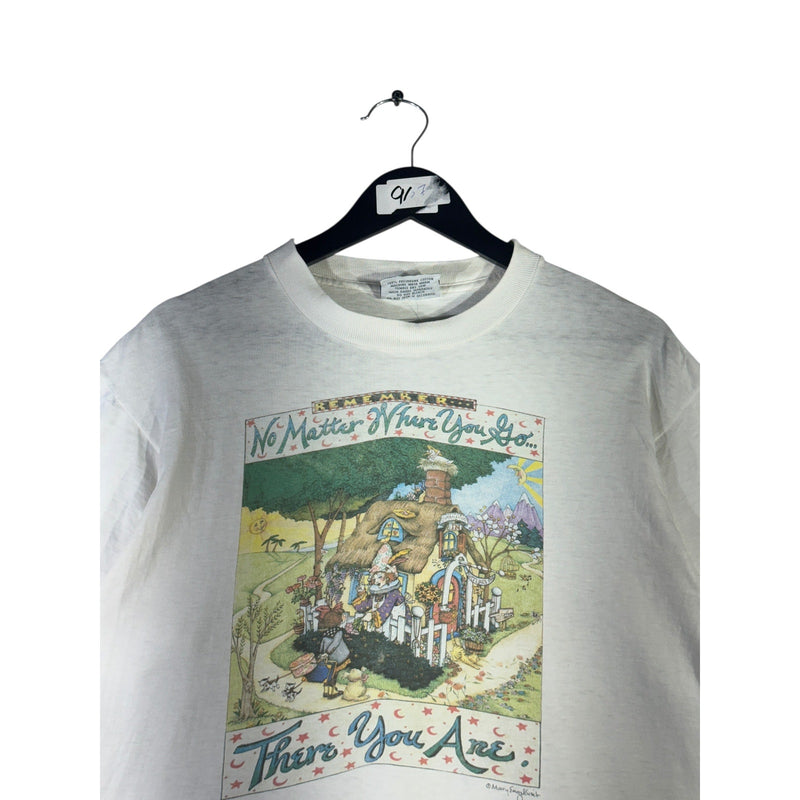 Vintage No Matter Where You Go Art T-Shirt