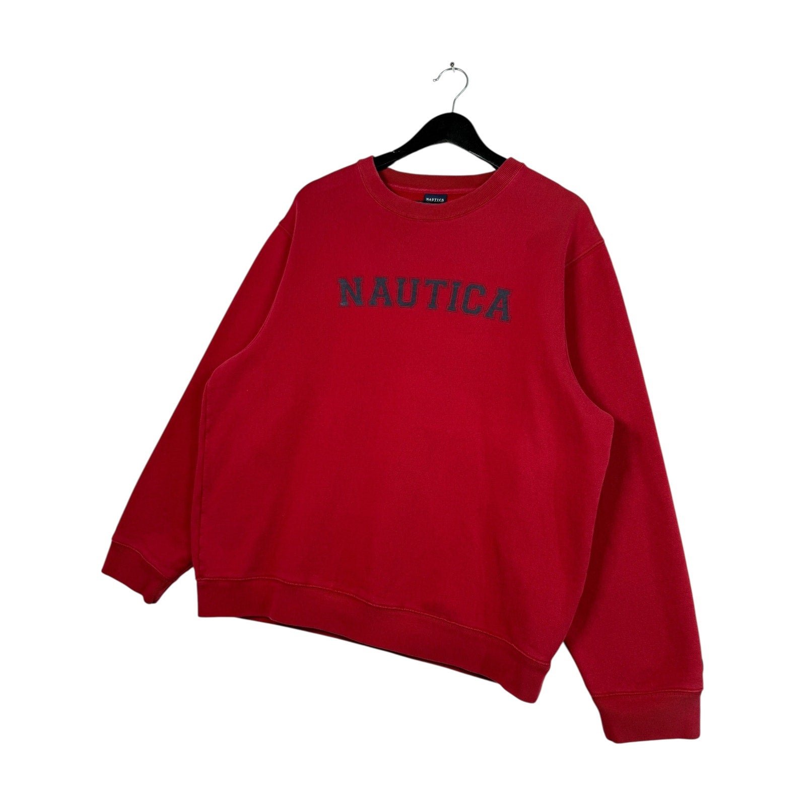 Vintage Nautica Chest Spellout Crewneck