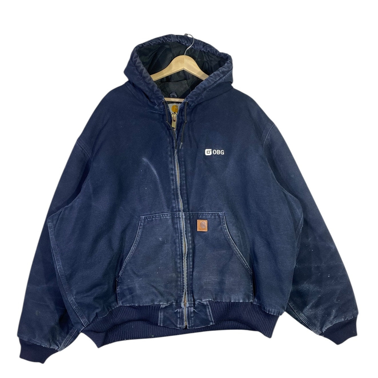 Vintage Carhartt OBG Workwear Hooded Jacket