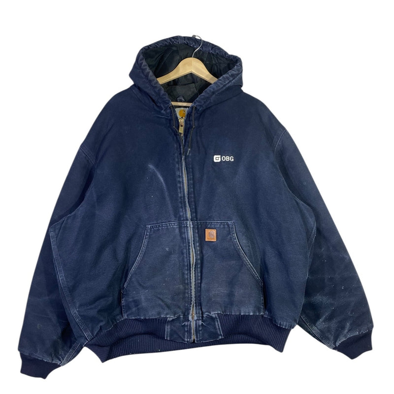 Vintage Carhartt OBG Workwear Hooded Jacket