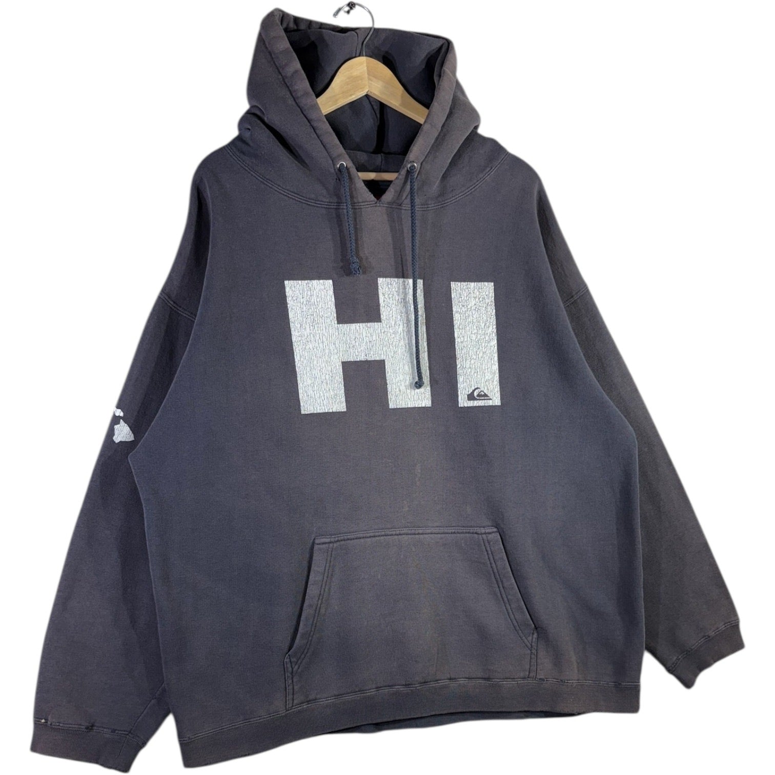 Vintage Quiksilver “HI” Logo Hoodie