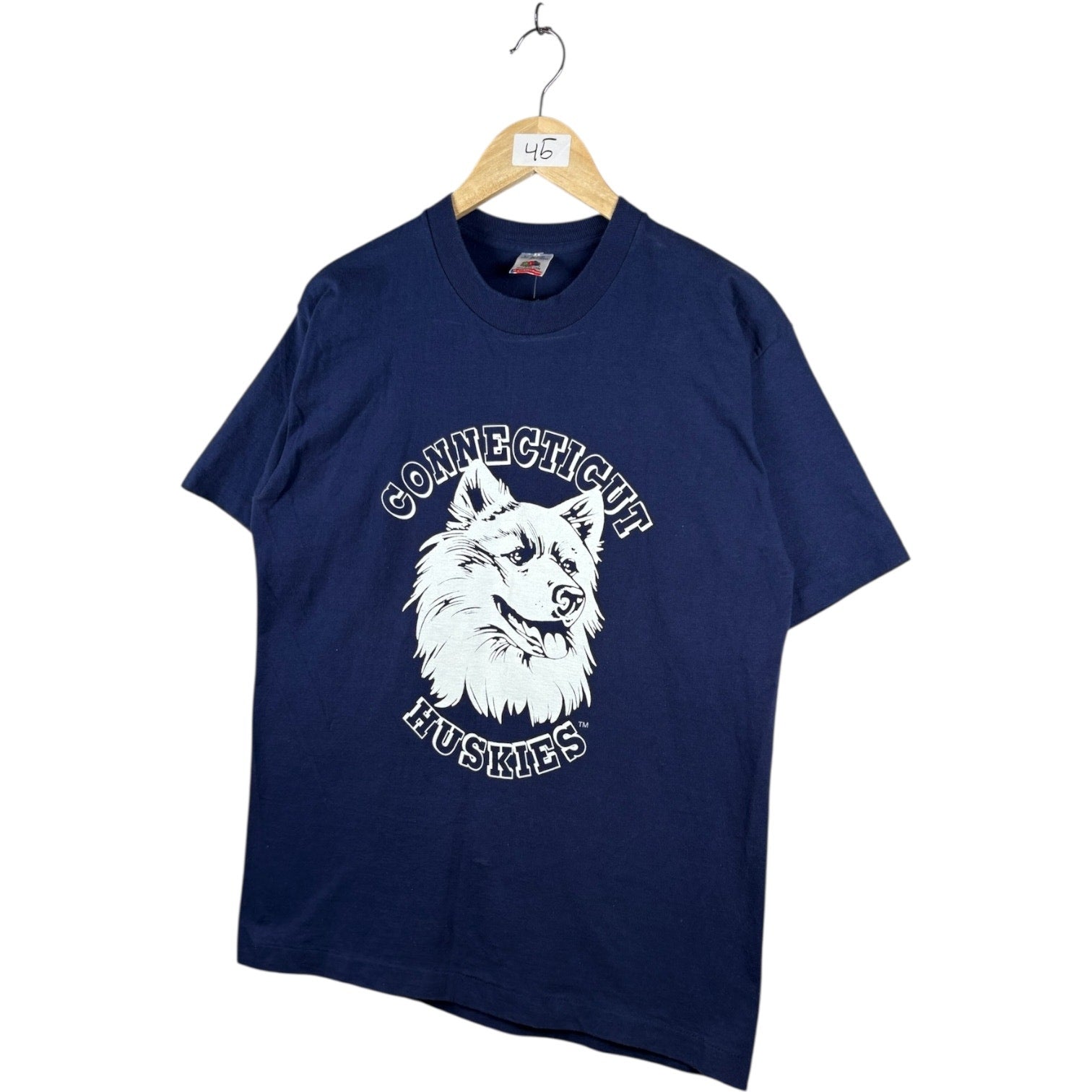 Vintage University Of Connecticut Huskies T-Shirt