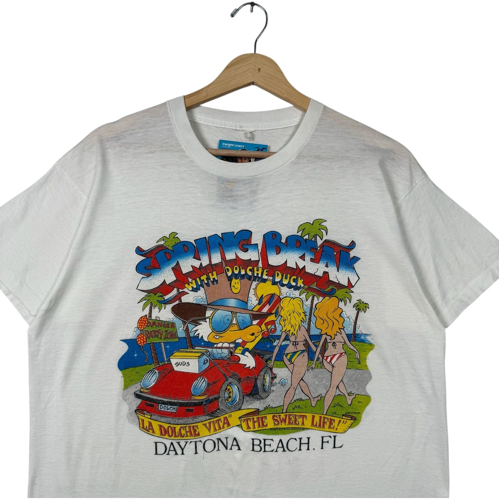 Vintage Spring Break Dolche Duck Daytona Beach Tee