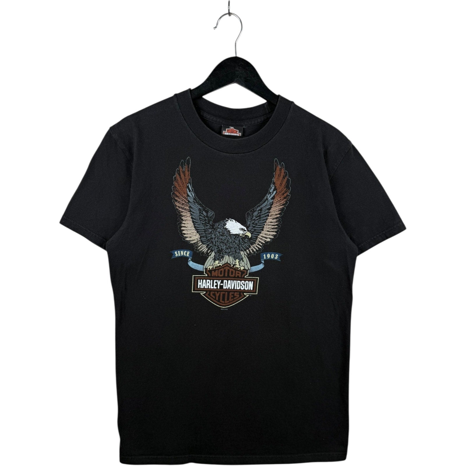 Vintage Harley Davidson Eagle Bristol Connecticut T-Shirt