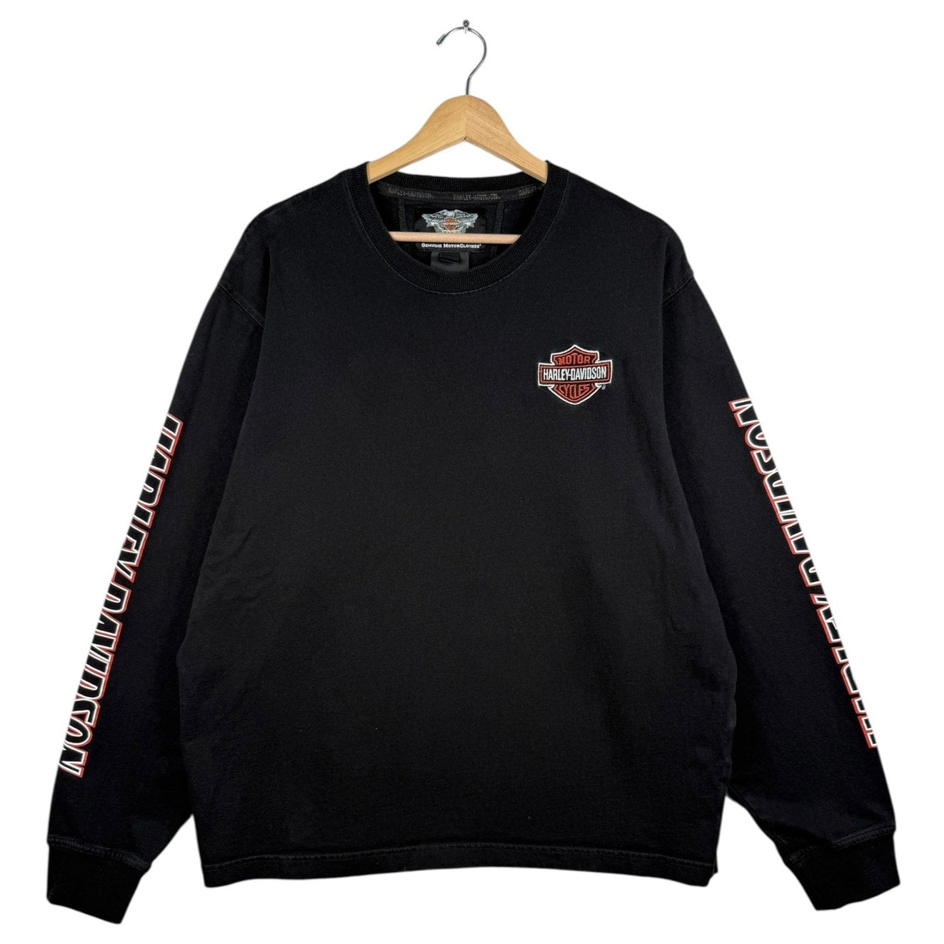 Vintage Harley Davidson Logo Spellout T-Shirt