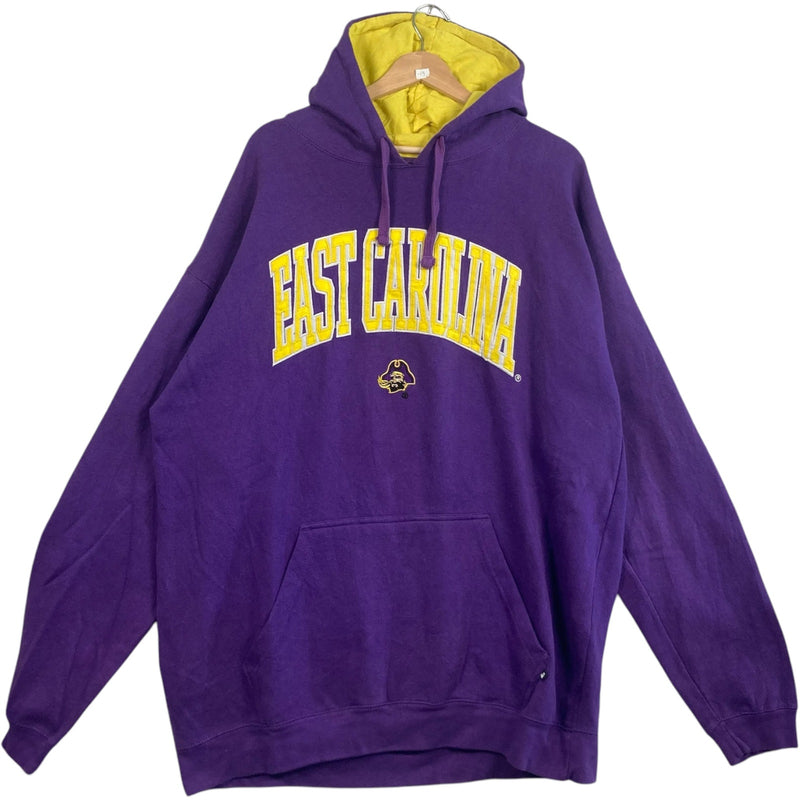 Vintage East Carolina University Pirates Arch Spellout Hoodie