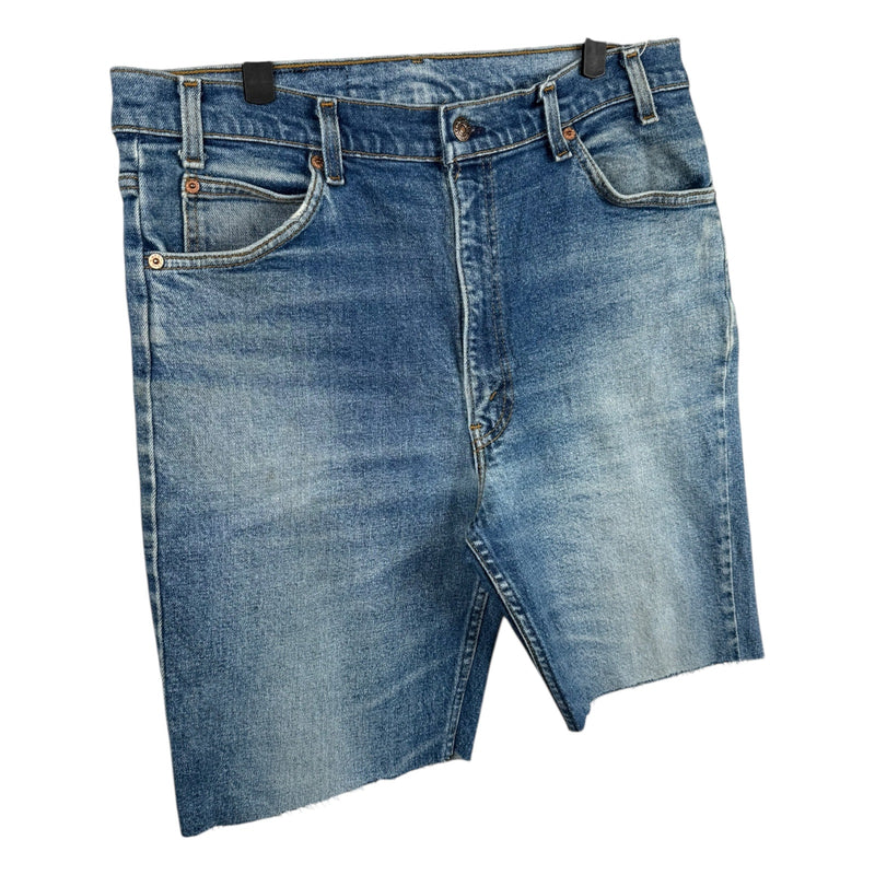 Vintage Levi's Raw Hem Denim Shorts 38