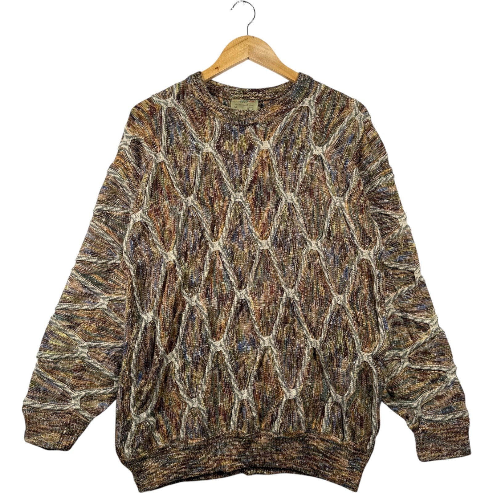 Vintage Coogi 3D Knit Textured Sweater