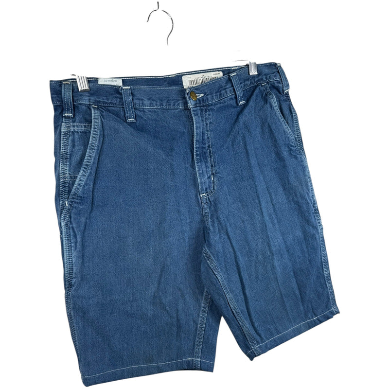 Vintage Carhartt Cargo Denim Shorts 33