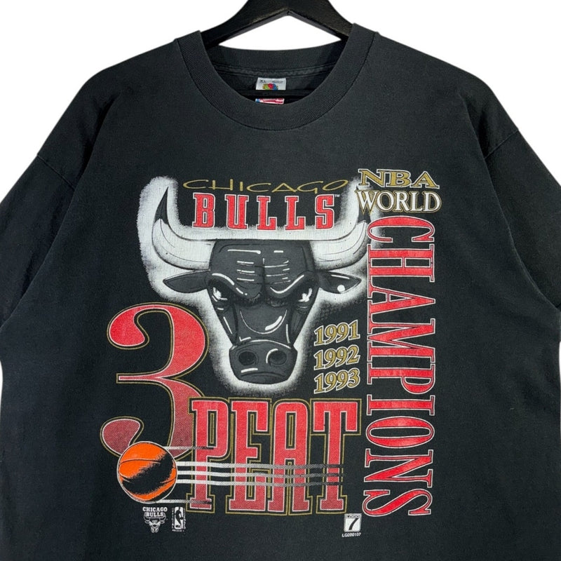 Vintage Chicago Bulls 3-Peat NBA Champions T-Shirt