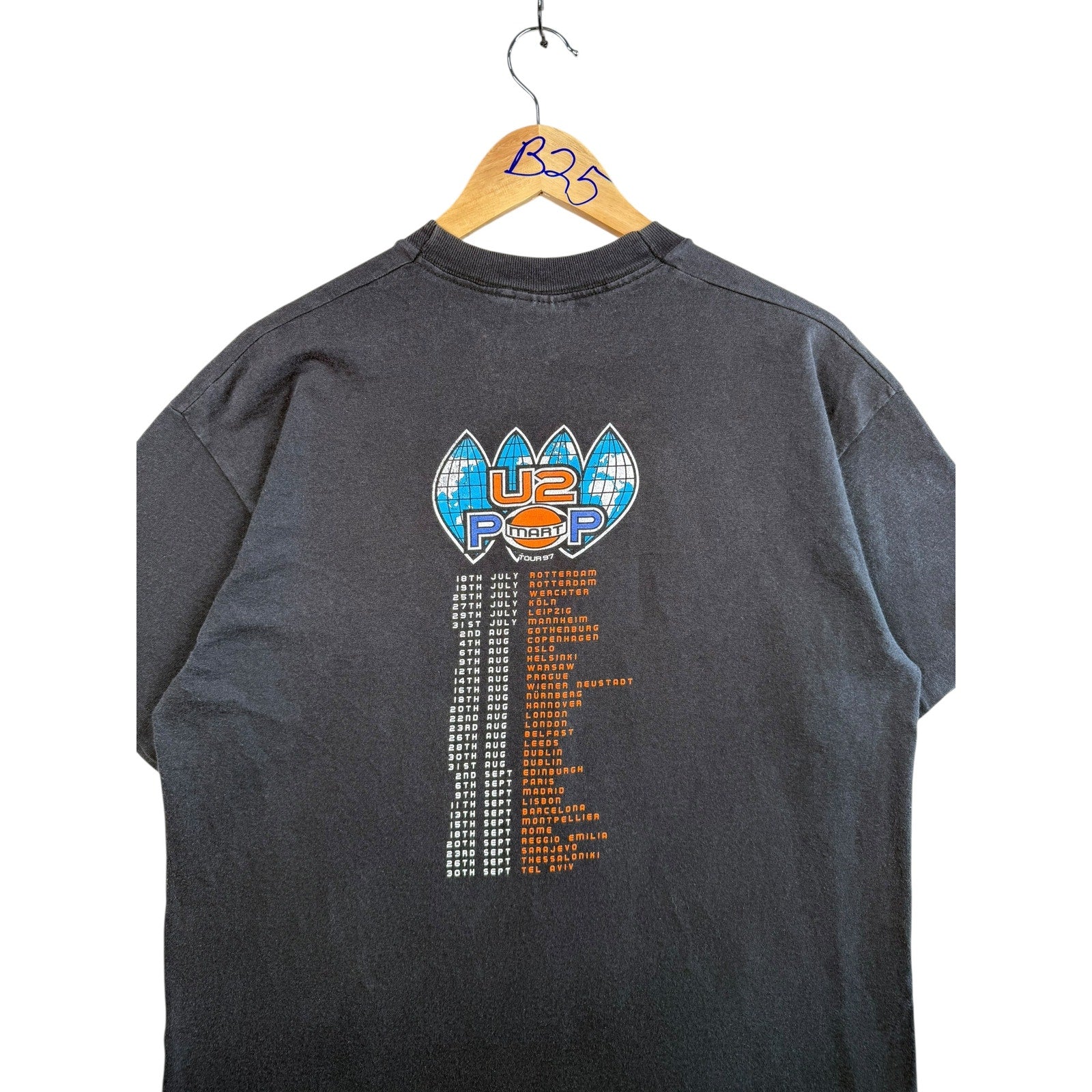 Vintage U2 Pop Mart Tour T-Shirt 1997