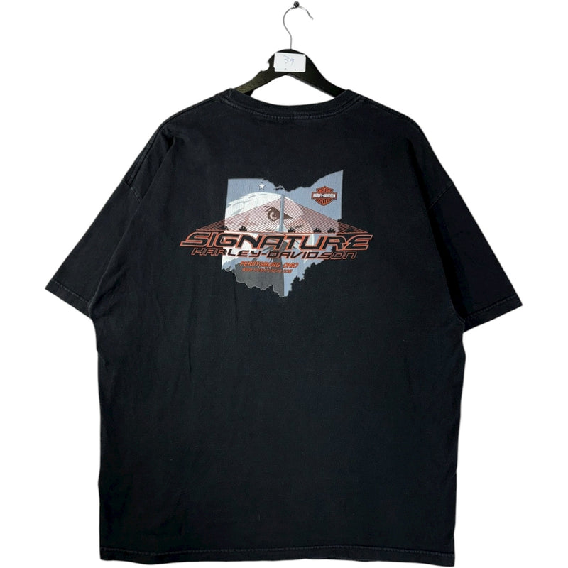 Vintage Harley Davidson Signature Eagle Graphic T-Shirt