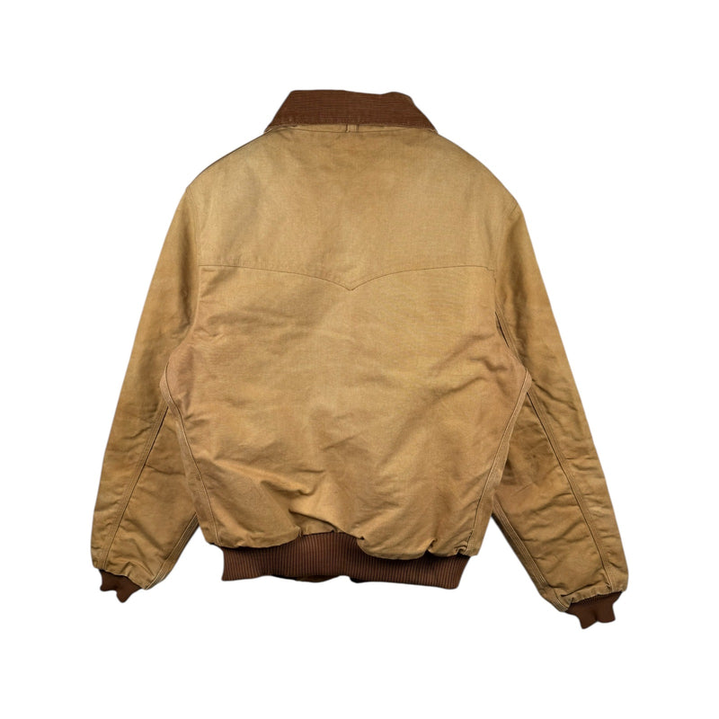 Vintage Carhartt Canvas Corduroy Collar Bomber Jacket