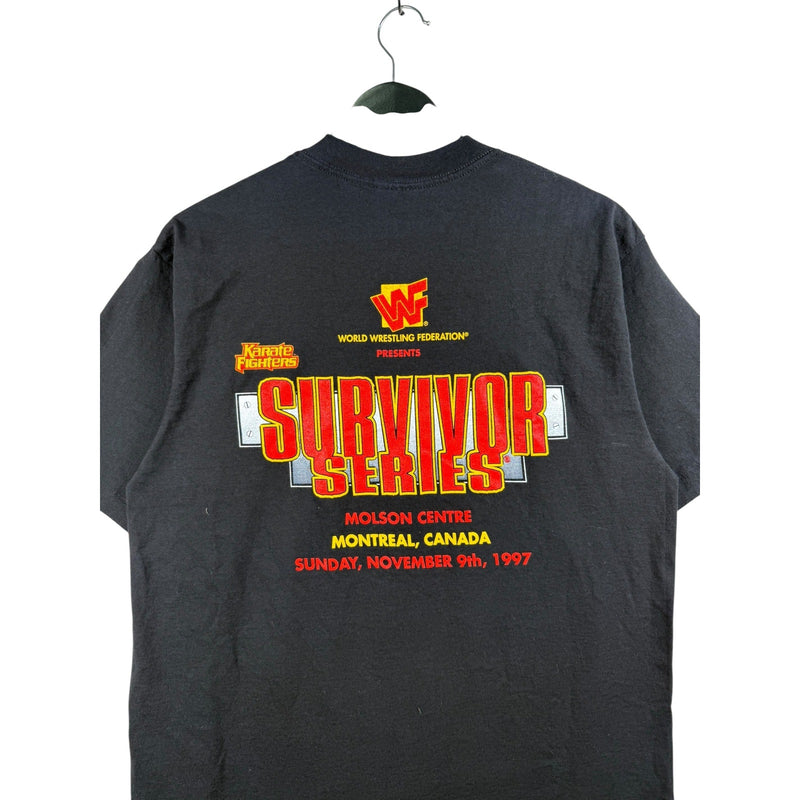 Vintage 1997 WWF Survivor Series T-Shirt