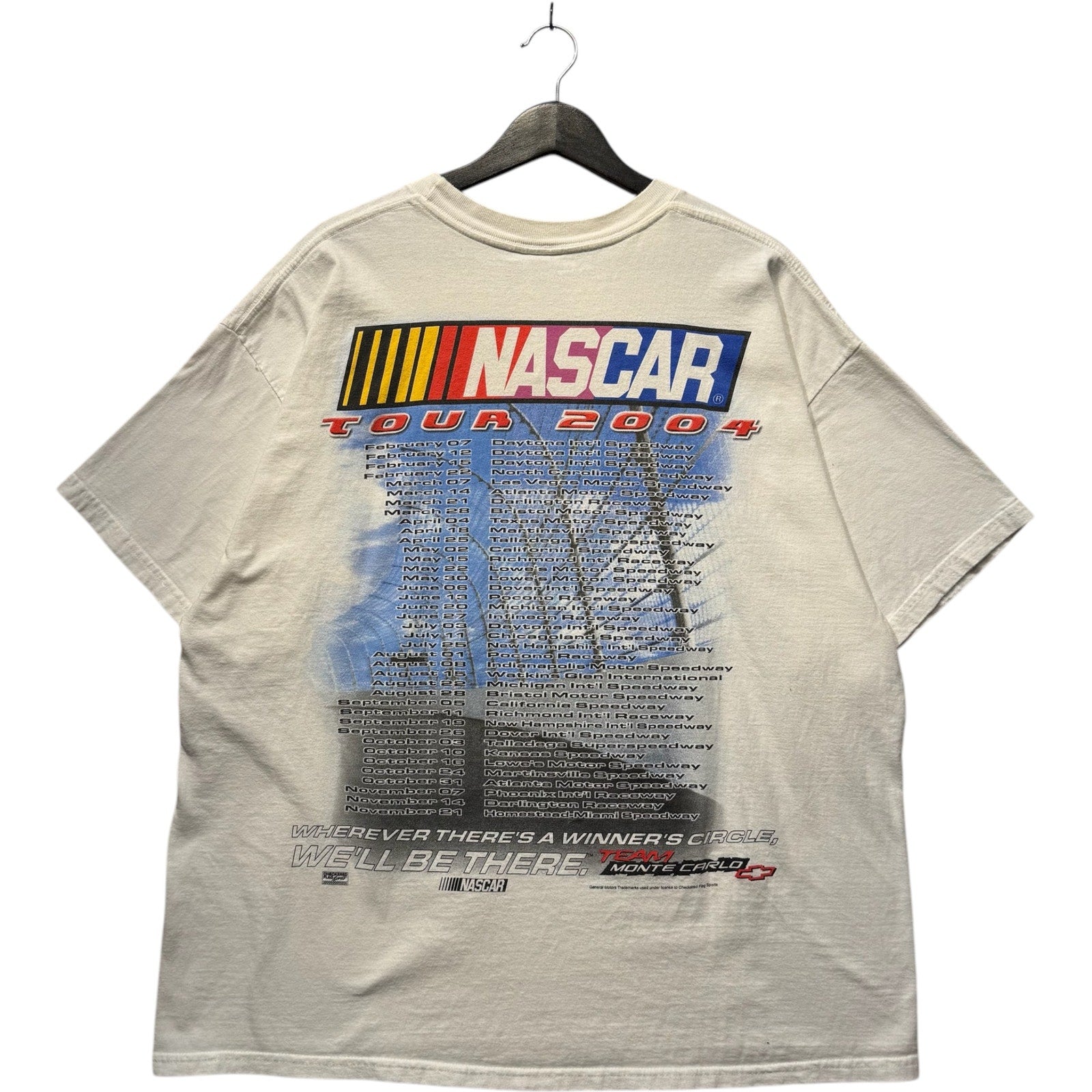 Vintage NASCAR Team Chevrolet Tee 2004
