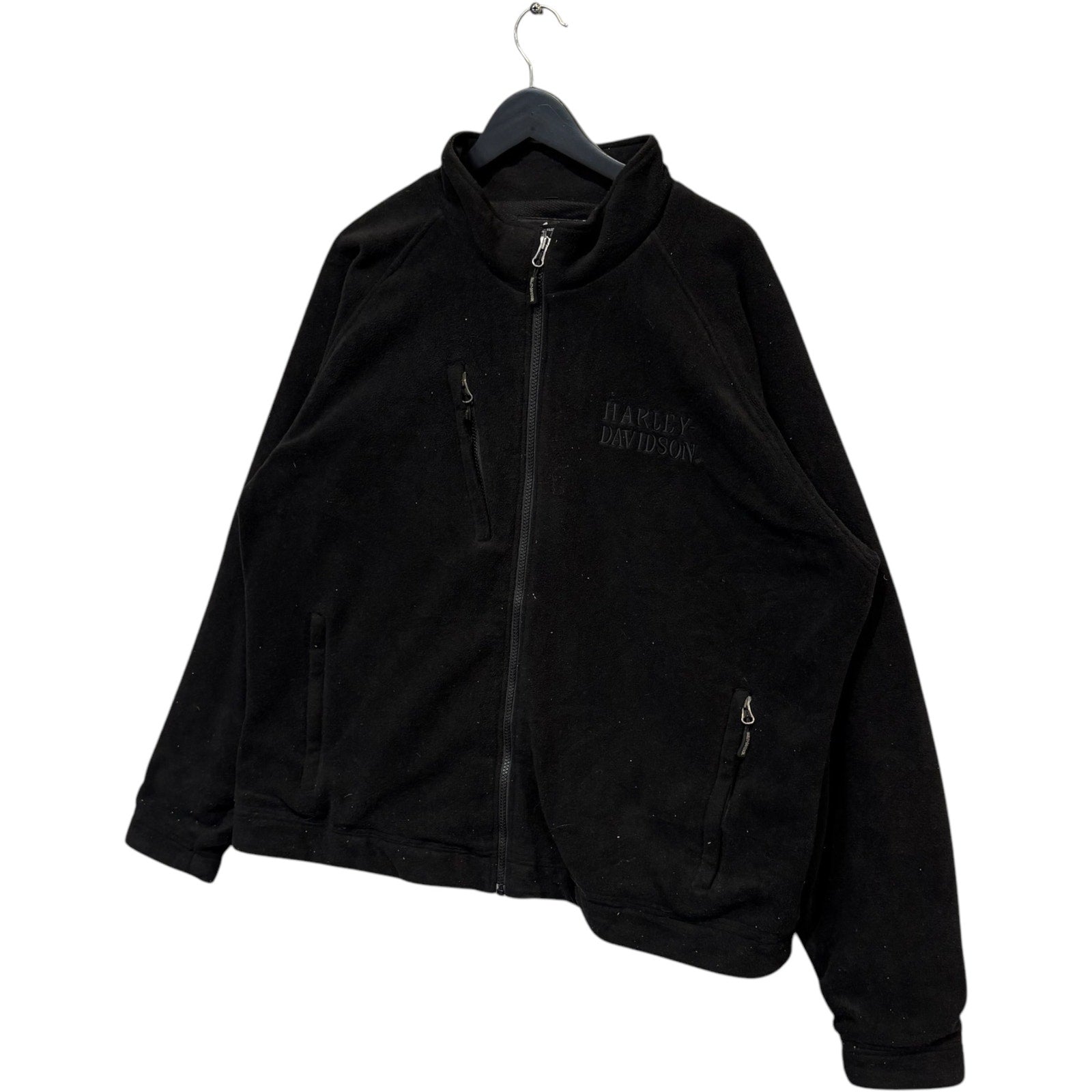 Vintage Harley Davidson Embroidered Fleece