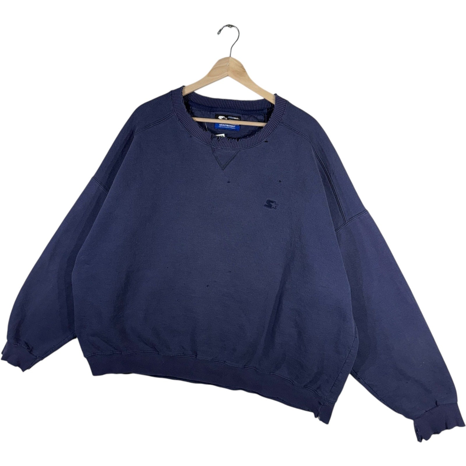 Vintage Starter Heavyweight Mini Logo Crewneck