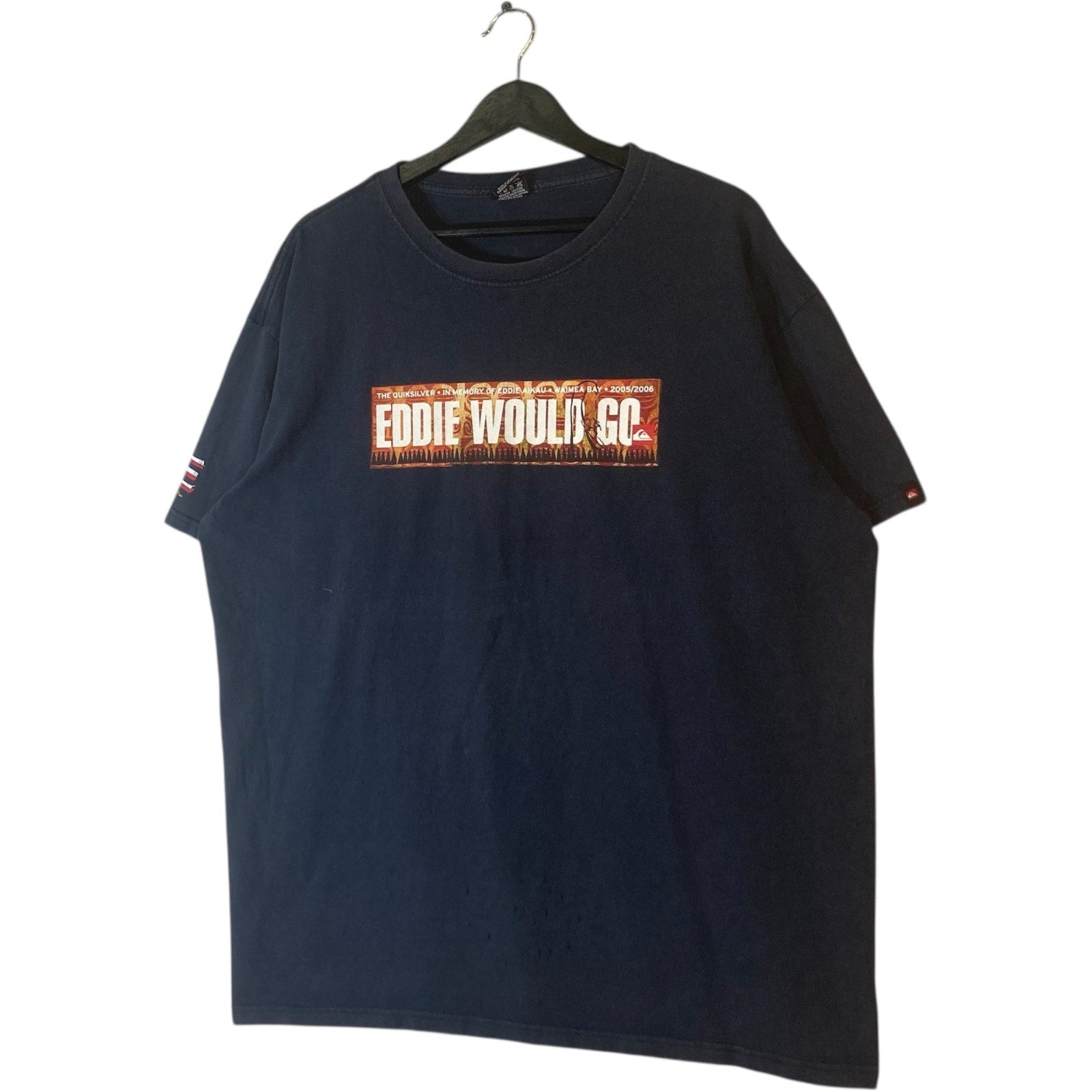 Vintage Quiksilver "Eddie Would Go" Eddie Aikau Memorial Tee