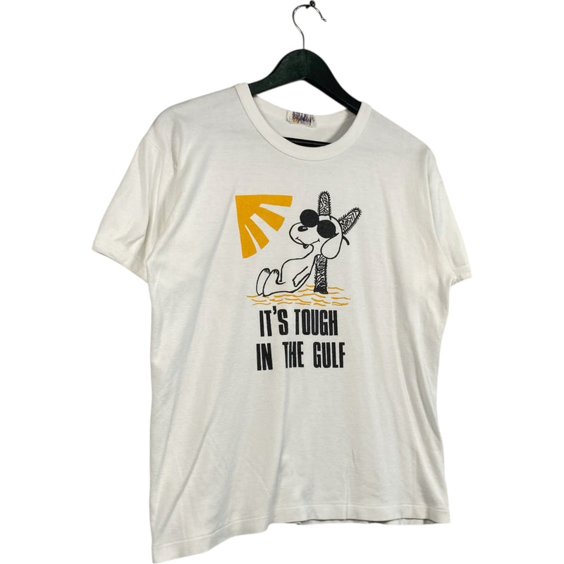 Vintage Snoopy "It's Tough in the Gulf" Tee