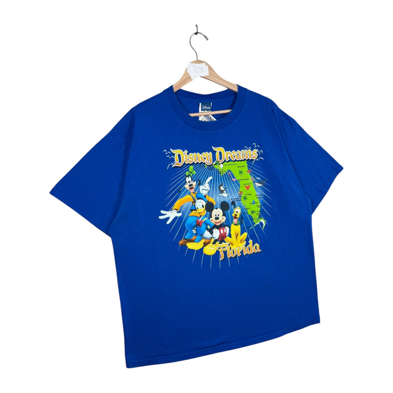 Vintage Disney Dreams Florida T-Shirt Mickey & Friends T-Shirt