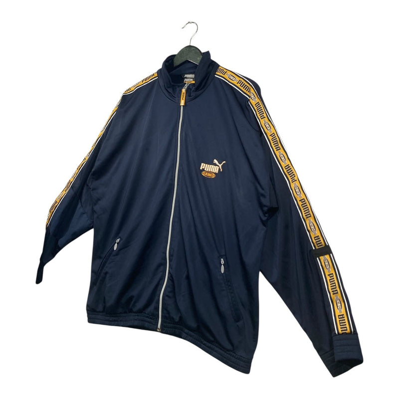Vintage Puma Embroidered Logo Tape Track Jacket