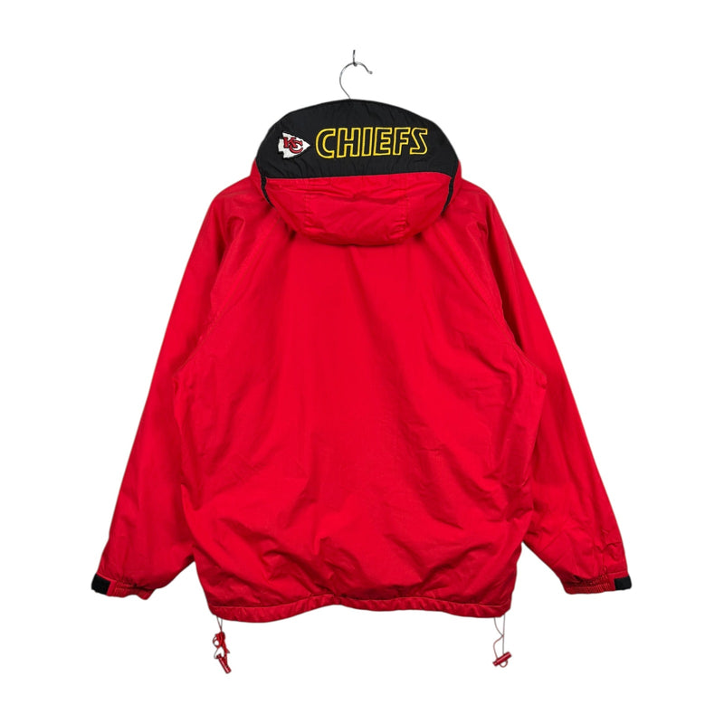 Vintage Pro Player Kansas City Chiefs NFL Hooded Windbreaker
